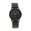 Titan Edge Black Dial Quartz Leather Strap Watch for Men 1595NL04