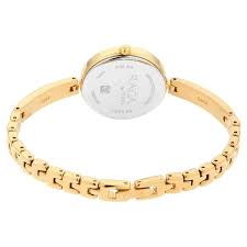 Titan Raga Viva Golden Dial Analog Metal Strap Watch for Women 2606YM06