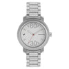 Fastrack Quartz Analog Silver Dial Stainless Steel Strap Watch for Guys 3222SM01