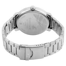 Fastrack Quartz Analog Silver Dial Stainless Steel Strap Watch for Guys 3222SM01