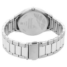 Fastrack Tripster Quartz Analog Blue Dial Stainless Steel Strap Watch for Guys 3237SM01