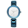 Fastrack Style Up Quartz Analog Silver Dial Metal Strap Watch for Girls 6270QM01