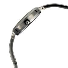 Titan Quartz Analog with Date Grey Dial Metal Strap Watch for Women 2578QM02