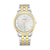 Titan Metal White Dial Analog with Day and Date Metal Strap watch for Men 1824BM02